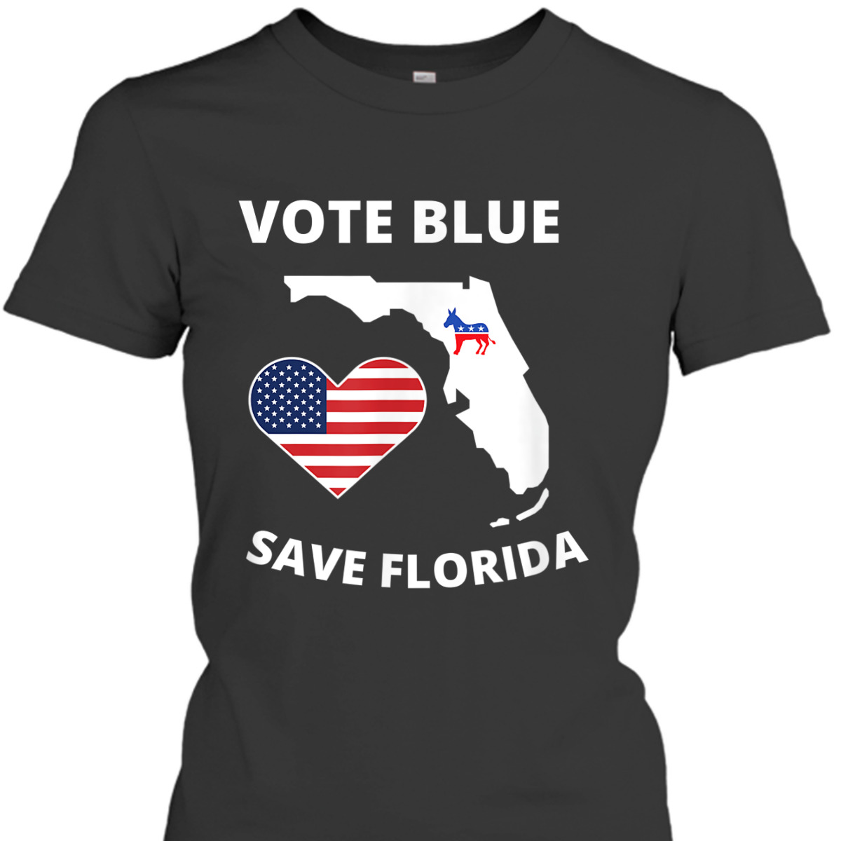 Liberal And Democrat Vote For Blue Florida Politics Equality T-Shirt Liberal And Democrat Vote For Blue Florida Politics Equality T-Shirt