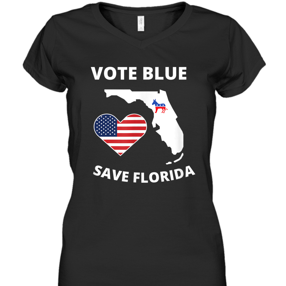 Liberal And Democrat Vote For Blue Florida Politics Equality T-Shirt Liberal And Democrat Vote For Blue Florida Politics Equality T-Shirt
