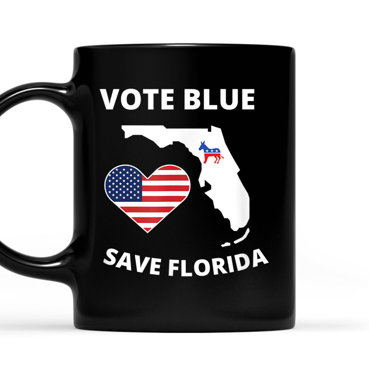 Liberal And Democrat Vote For Blue Florida Politics Equality T-Shirt