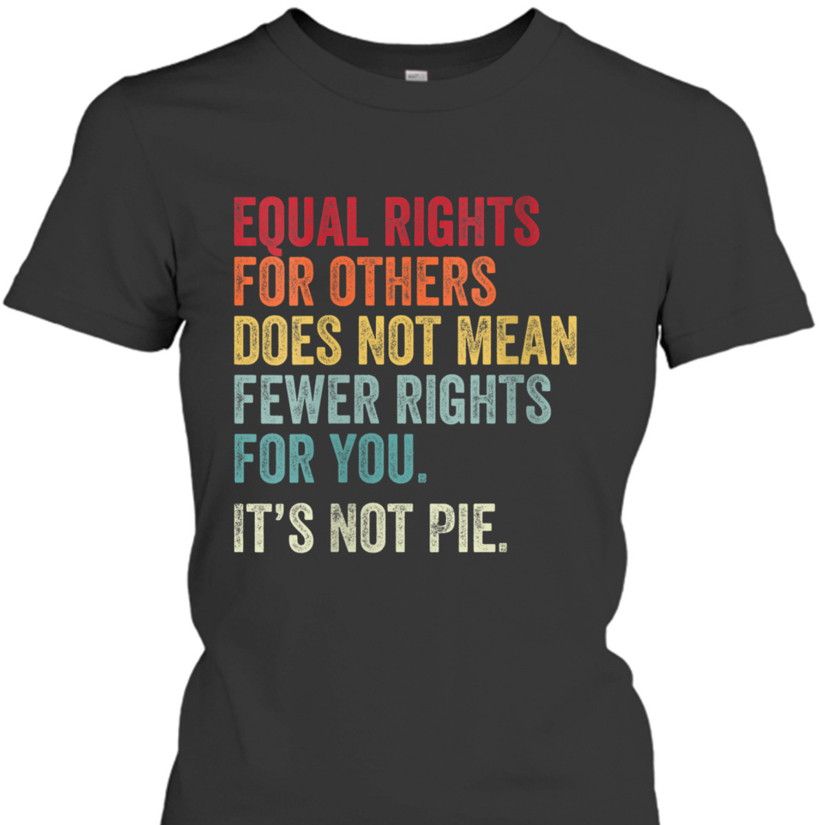 Womens Equal Rights For Others Does Not Mean - EQUALITY T-Shirt Womens Equal Rights For Others Does Not Mean - EQUALITY T-Shirt