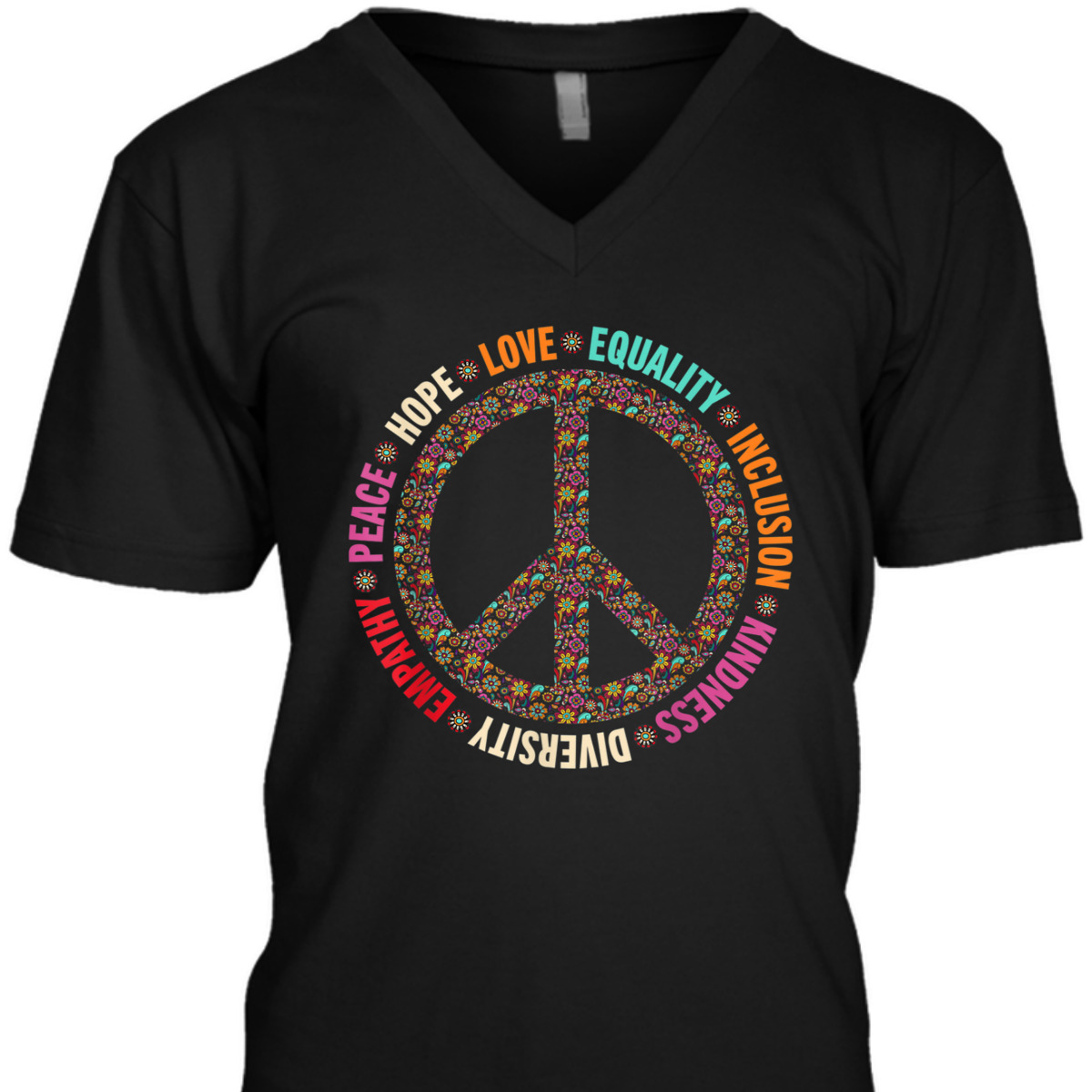 Retro Equality Kindness Diversity Peace Love Hope Inclusion T-Shirt Retro Equality Kindness Diversity Peace Love Hope Inclusion T-Shirt