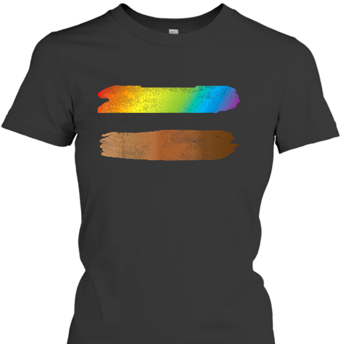 Rainbow Black Pride Equal Sign Gay Rights Equality LGBT Gift T-Shirt Rainbow Black Pride Equal Sign Gay Rights Equality LGBT Gift T-Shirt