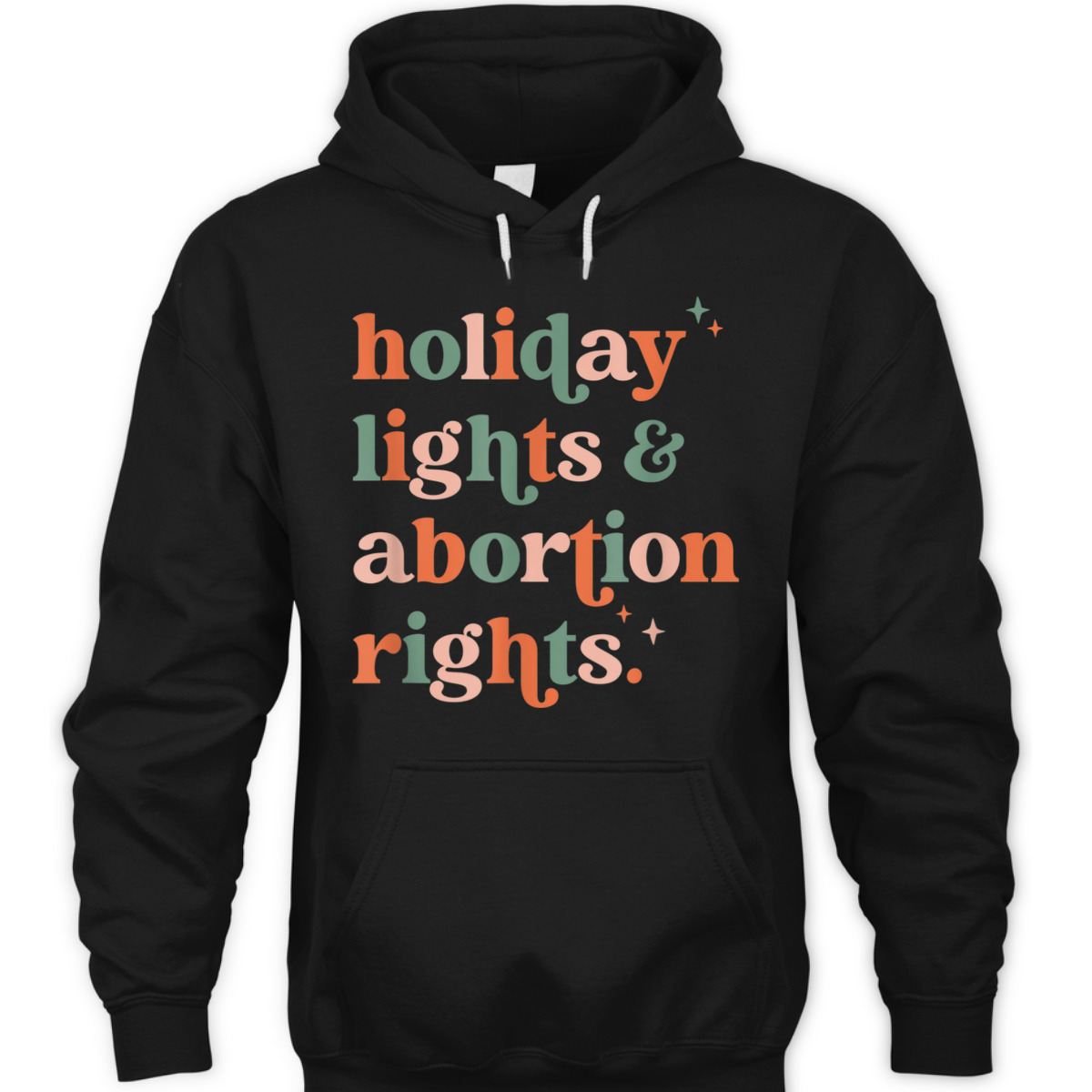 Retro Holiday Lights And Abortion Rights Pro Choice Feminist T-Shirt Retro Holiday Lights And Abortion Rights Pro Choice Feminist T-Shirt