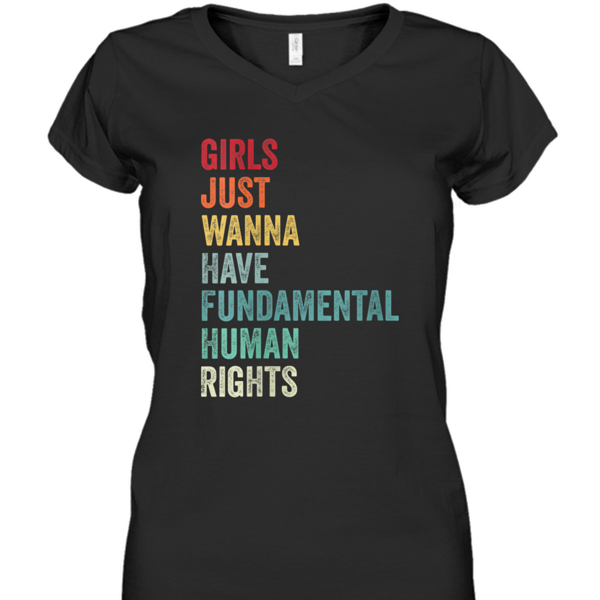 Womens Equality - Girls Just Wanna Have Fundamental Human Rights T-Shirt