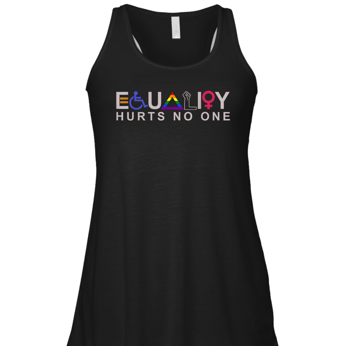 Equality Hurts No One Equal Human Rights BLM LGBTQ T-Shirt