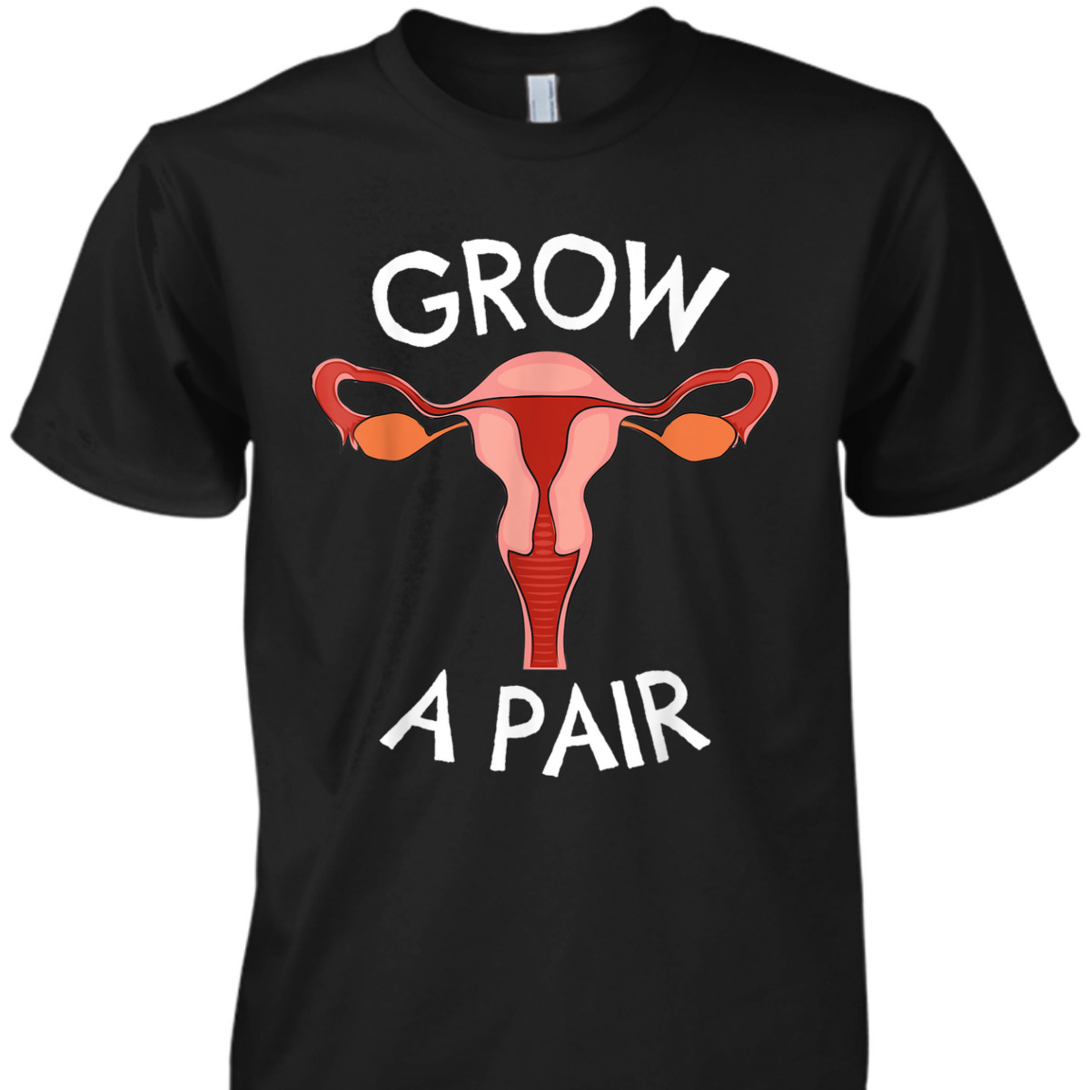 Grow A Pair Ovaries Feminist Feminist Quote T-Shirt