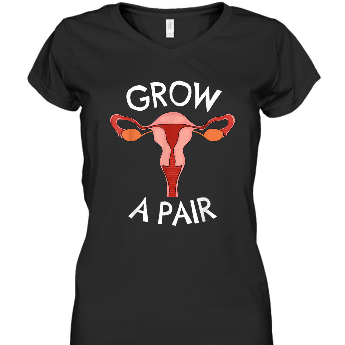 Grow A Pair Ovaries Feminist Feminist Quote T-Shirt