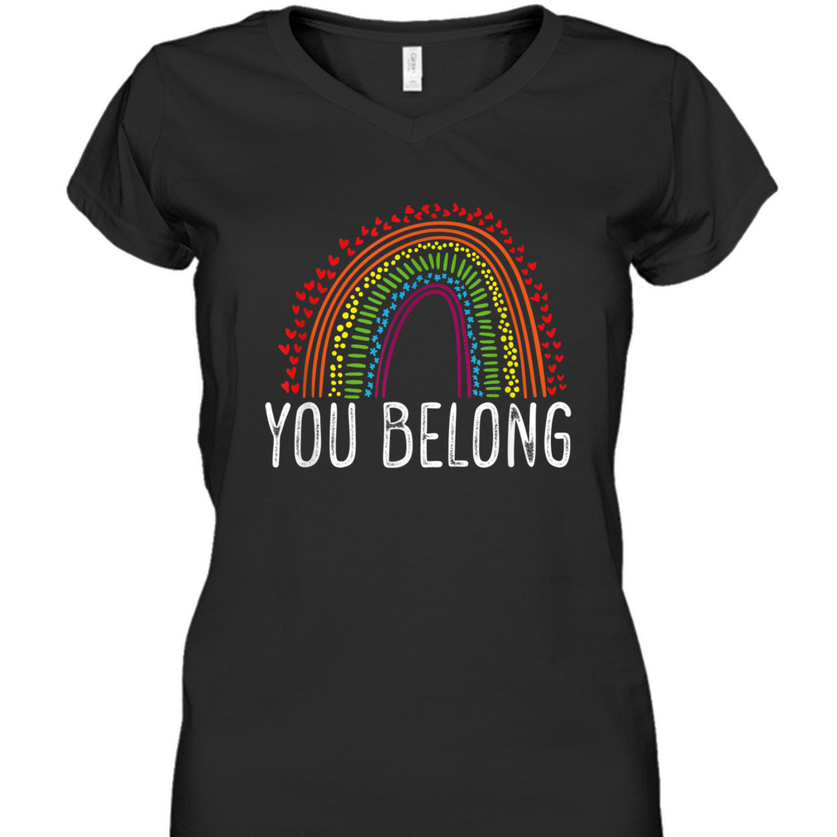 You Belong Rainbow Gay Pride Gay Equality Pride Month Parade T-Shirt