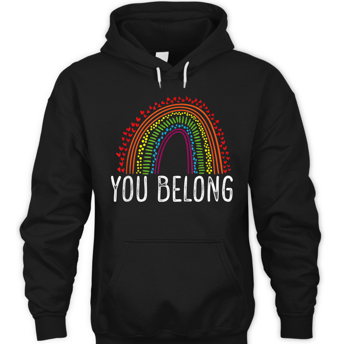You Belong Rainbow Gay Pride Gay Equality Pride Month Parade T-Shirt