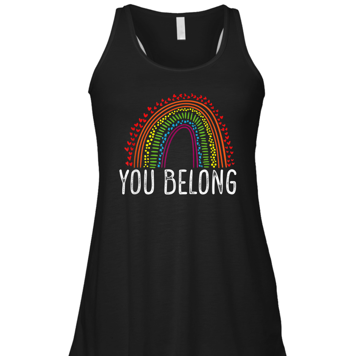 You Belong Rainbow Gay Pride Gay Equality Pride Month Parade T-Shirt