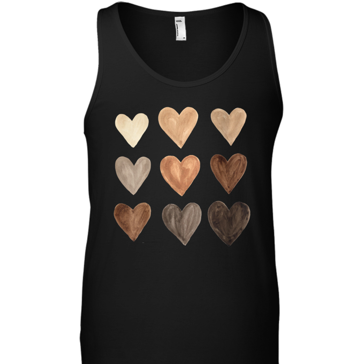 Womens Melanin Hearts Social Justice Equality Unity Protest T-Shirt Womens Melanin Hearts Social Justice Equality Unity Protest T-Shirt
