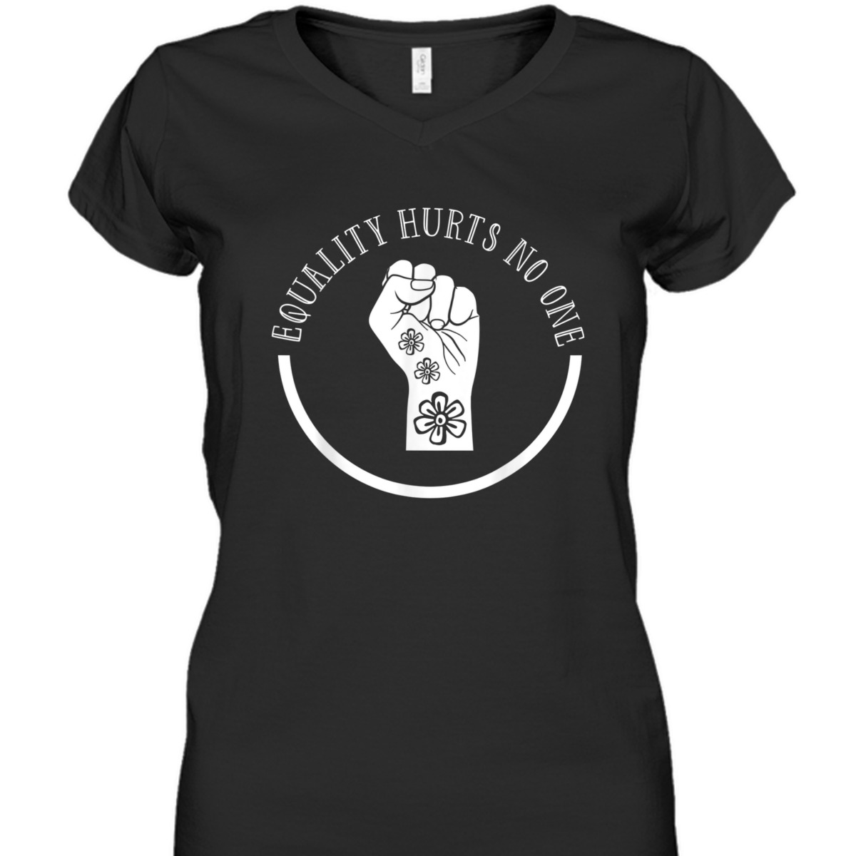 Equality Hurts No One Feminist Fist Feminism Women Rights T-Shirt