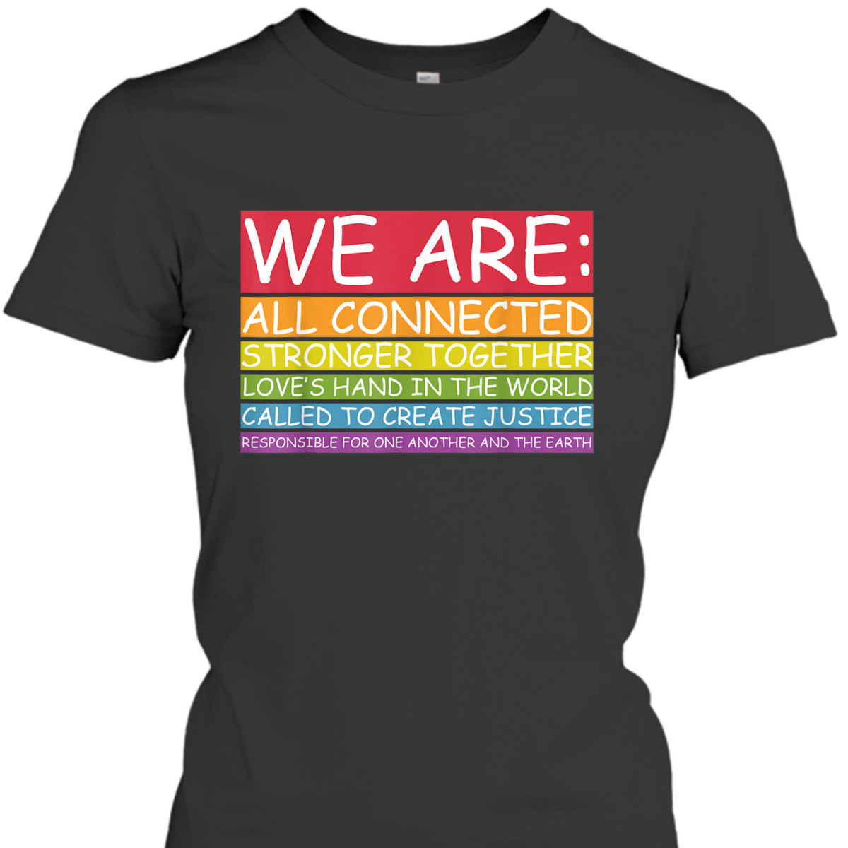 Human Rights Equality Social Justice Women Activist Protest T-Shirt