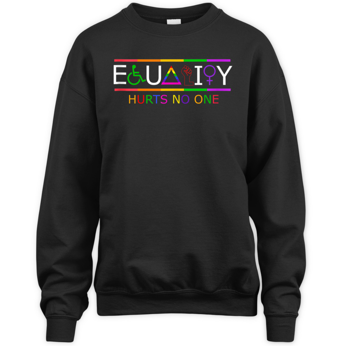 Official LGBT Equality Hurts No One Lover Woman Kids T-Shirt