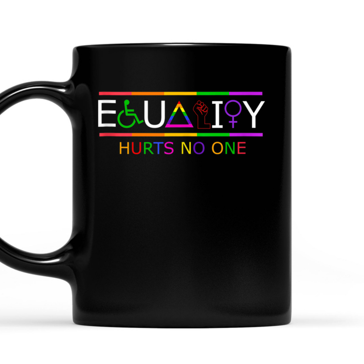 Official LGBT Equality Hurts No One Lover Woman Kids T-Shirt
