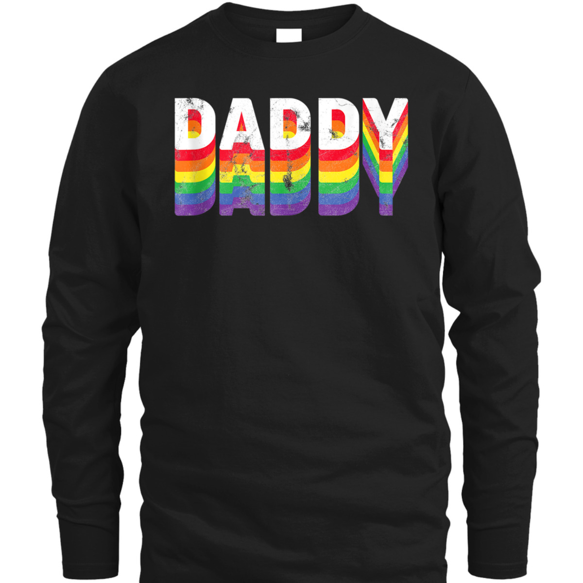Daddy Gay Pride Retro Dad LGBT Rainbow Parade Equality Men T-Shirt Daddy Gay Pride Retro Dad LGBT Rainbow Parade Equality Men T-Shirt