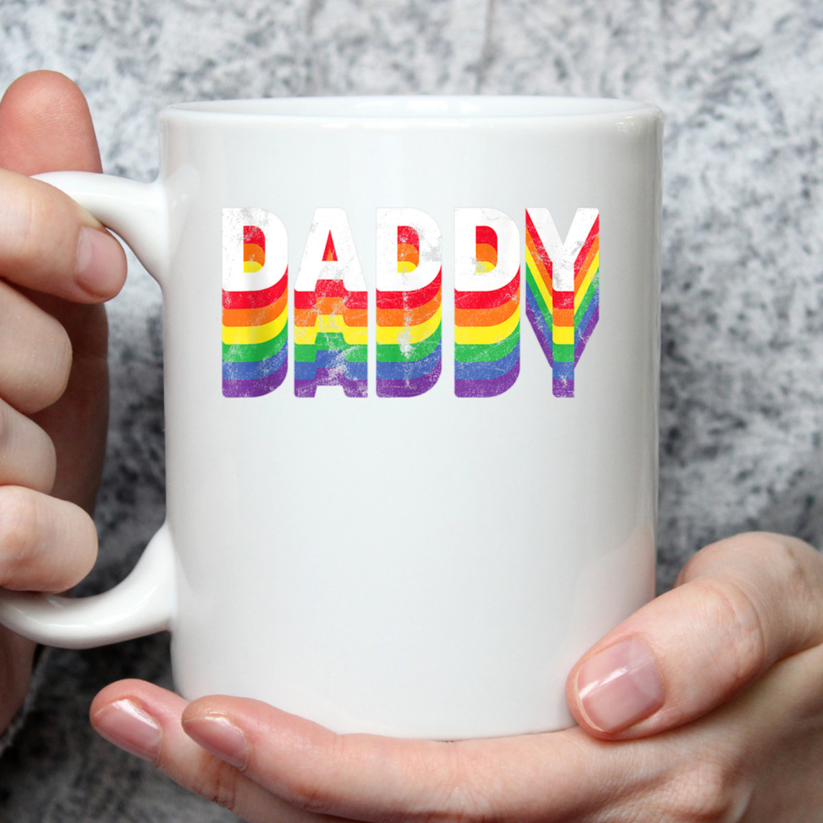 Daddy Gay Pride Retro Dad LGBT Rainbow Parade Equality Men T-Shirt Daddy Gay Pride Retro Dad LGBT Rainbow Parade Equality Men T-Shirt