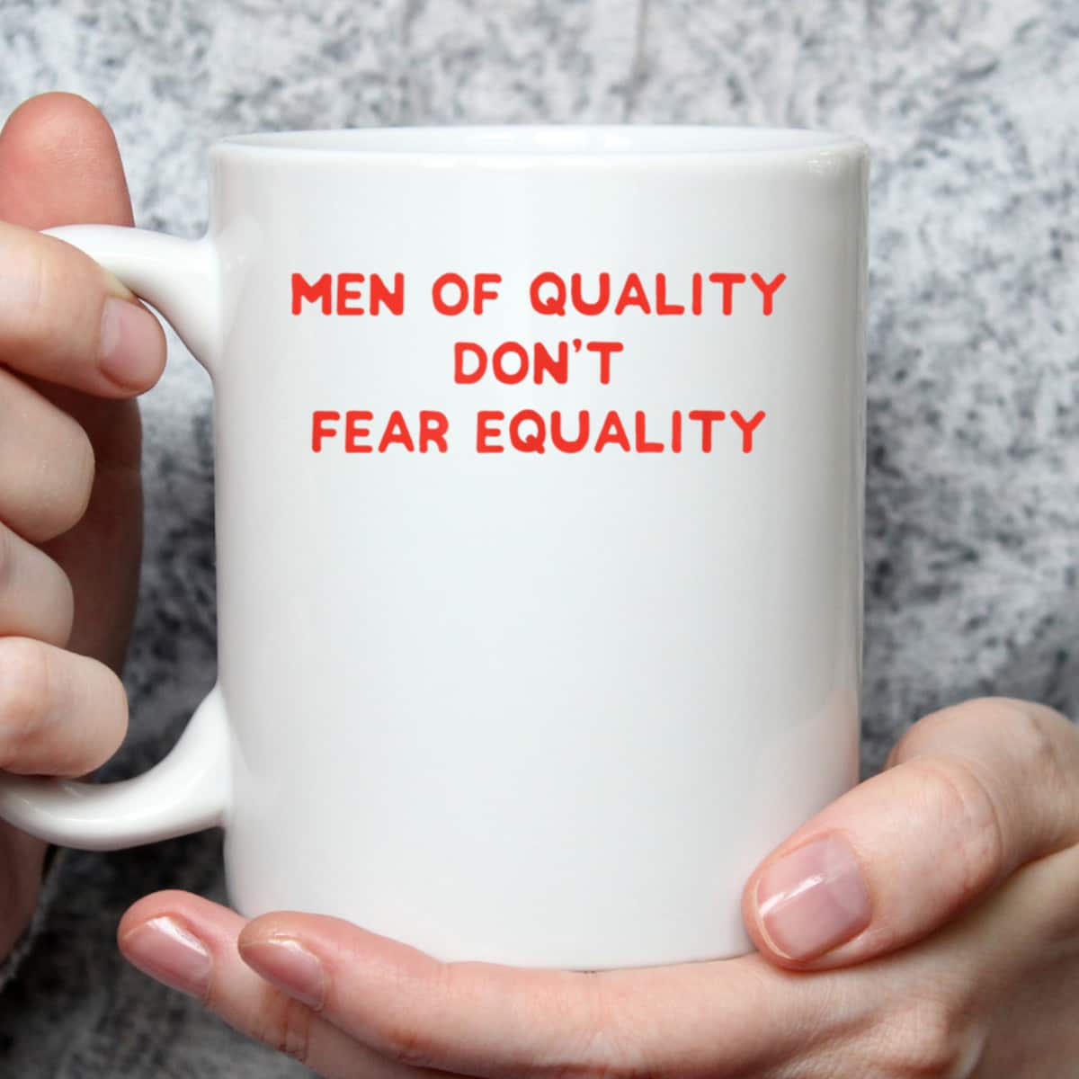 Aesthetic Men Of Quality Don't Fear Equality Feminist T-Shirt