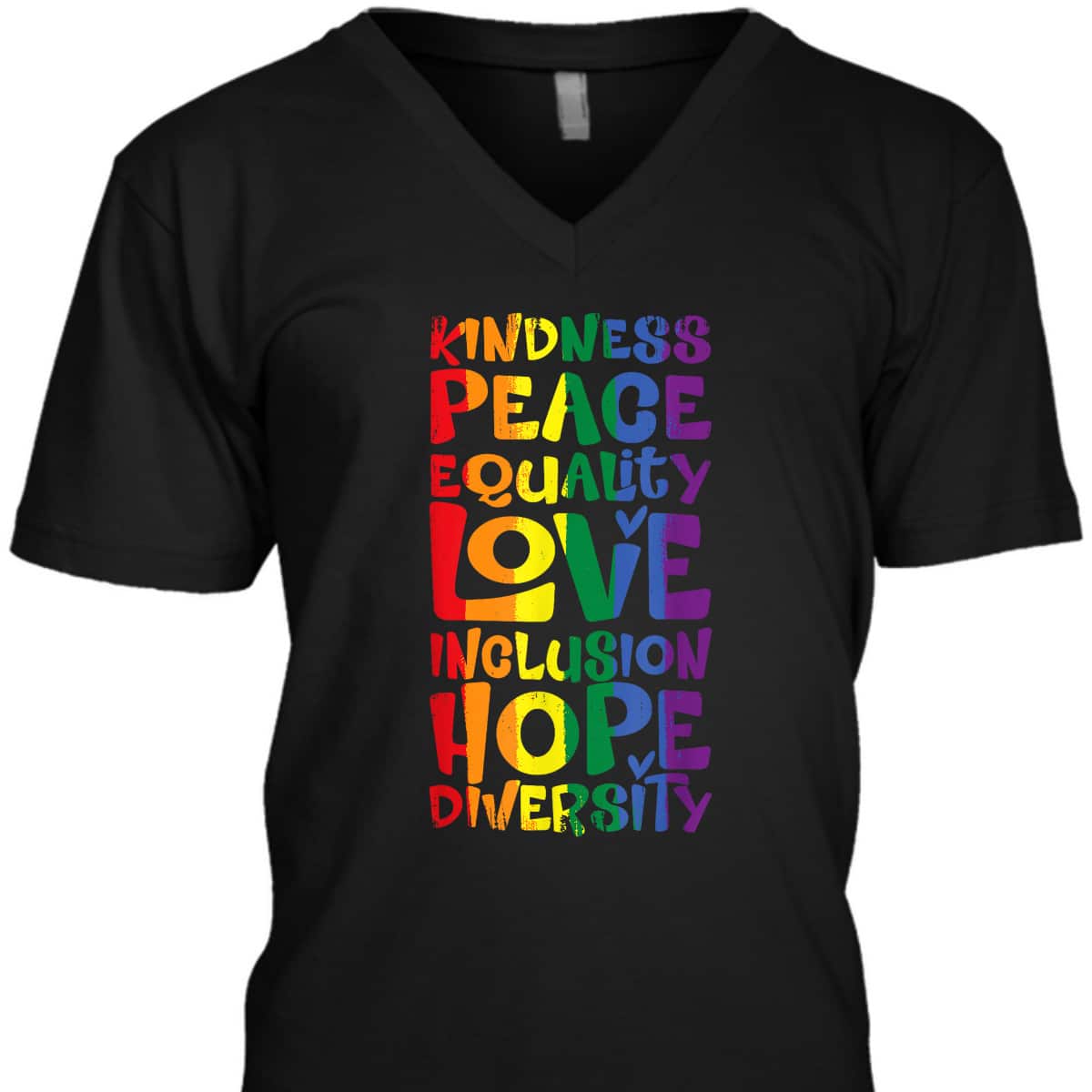 Peace Equality Love Of Inclusion Diversity Human Kindness T-Shirt Peace Equality Love Of Inclusion Diversity Human Kindness T-Shirt