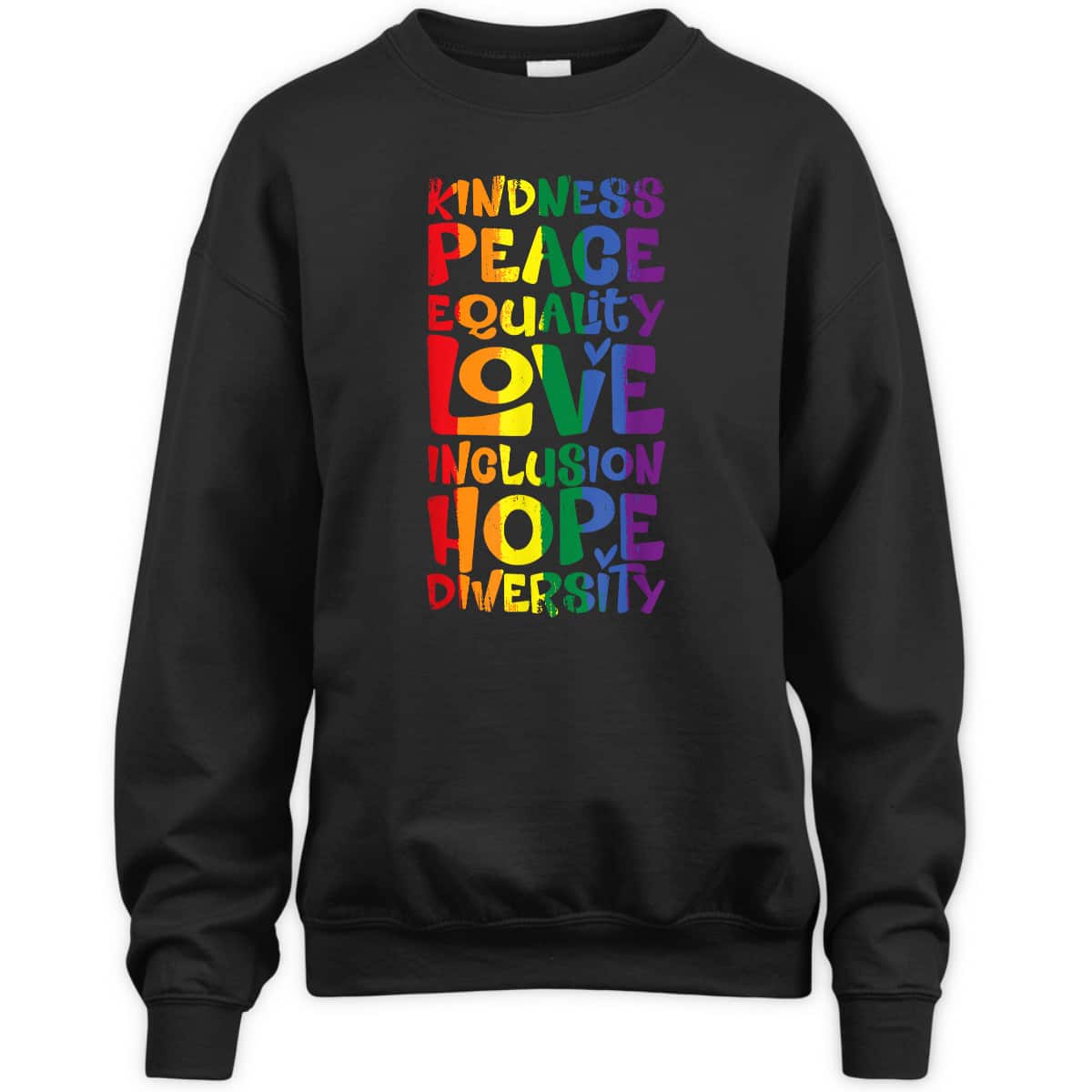 Peace Equality Love Of Inclusion Diversity Human Kindness T-Shirt Peace Equality Love Of Inclusion Diversity Human Kindness T-Shirt