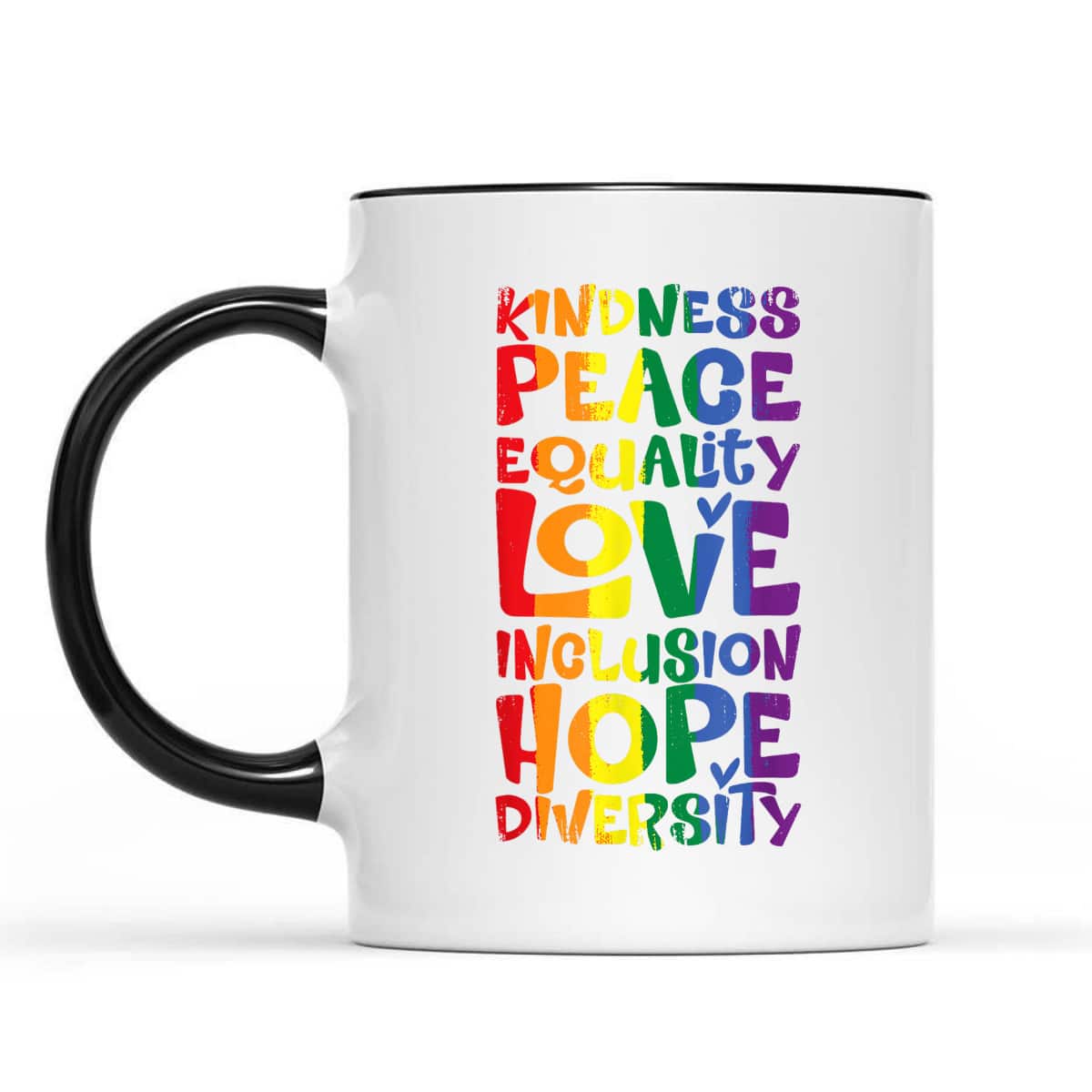 Peace Equality Love Of Inclusion Diversity Human Kindness T-Shirt