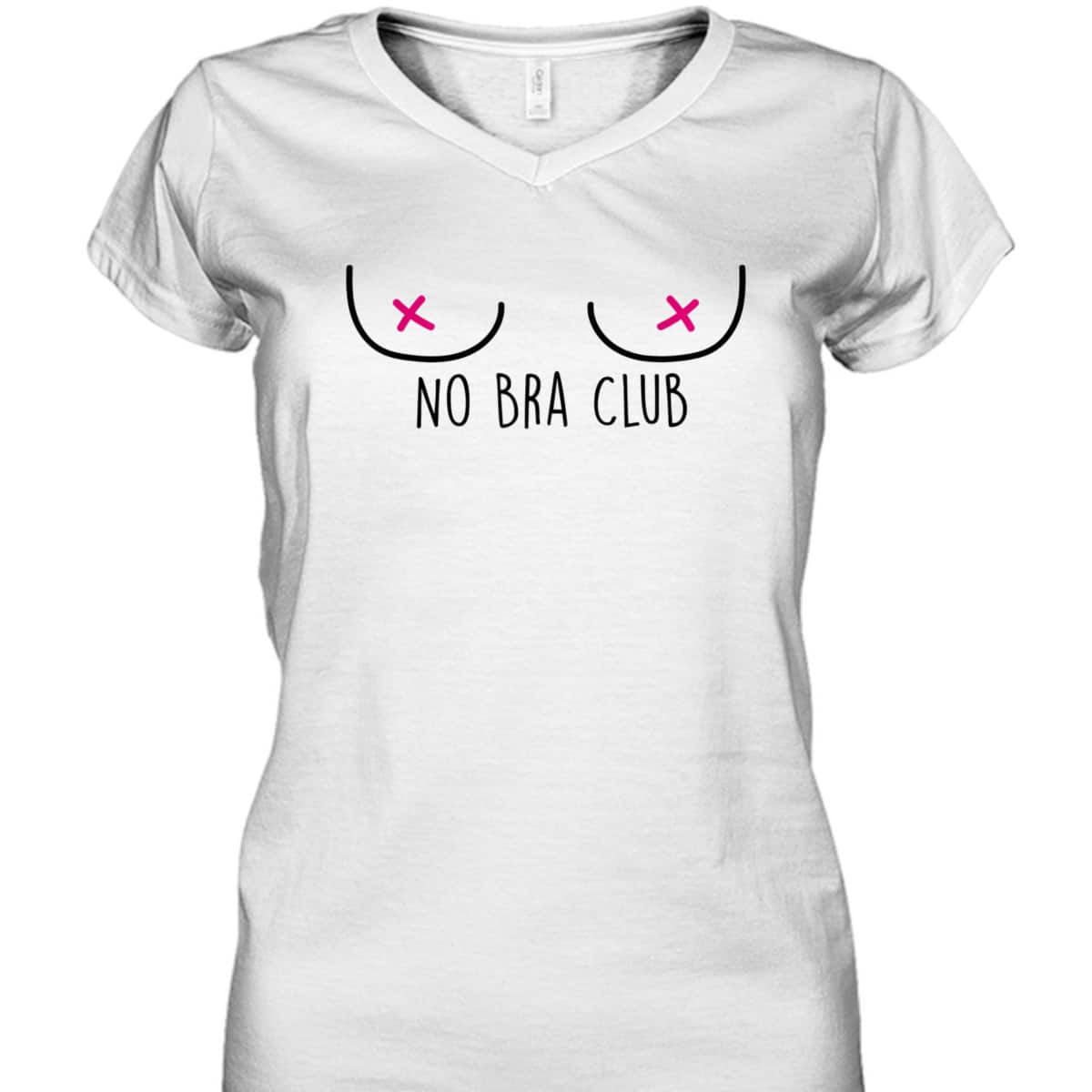 Feminist No Bra Club T-Shirt