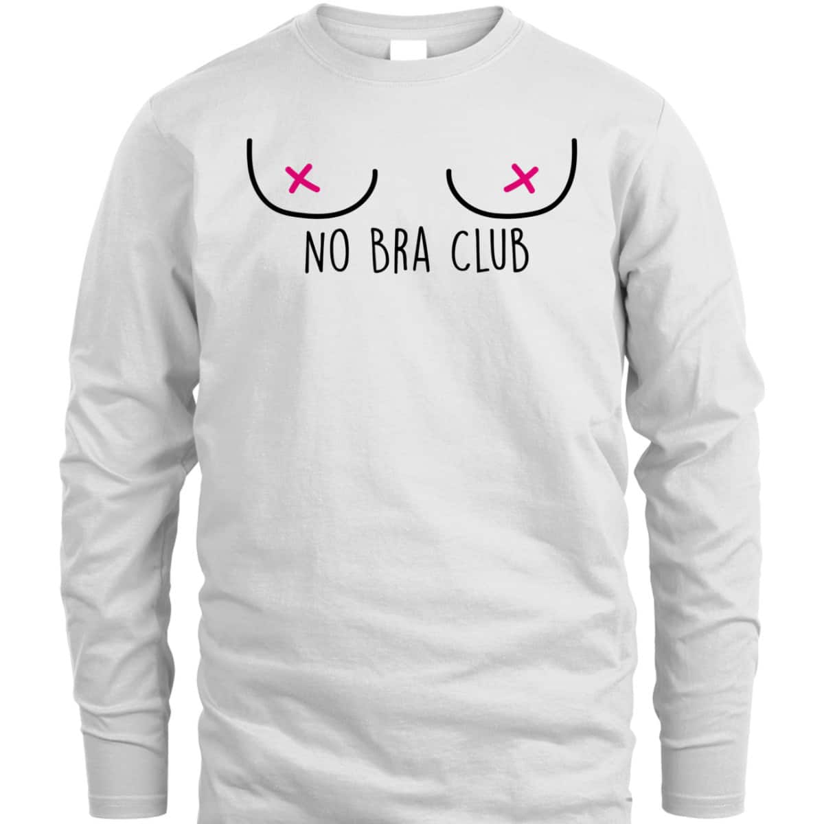Feminist No Bra Club T-Shirt