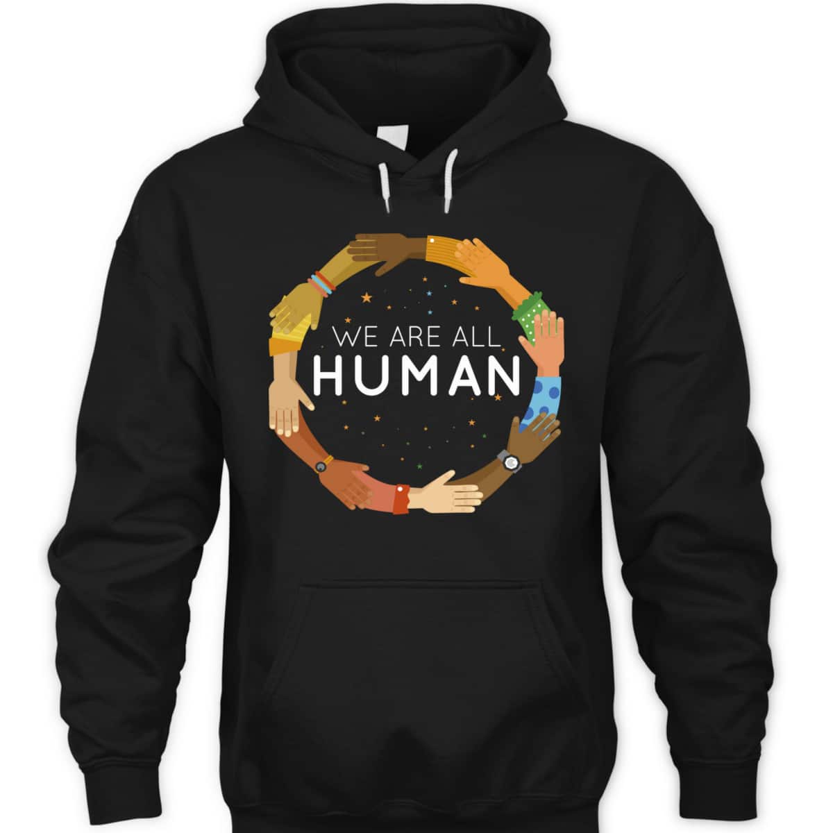 We Are All Human Racial Justice Human Equality Inclusion T-Shirt