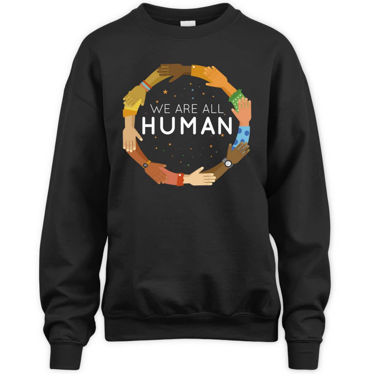 We Are All Human Racial Justice Human Equality Inclusion T-Shirt