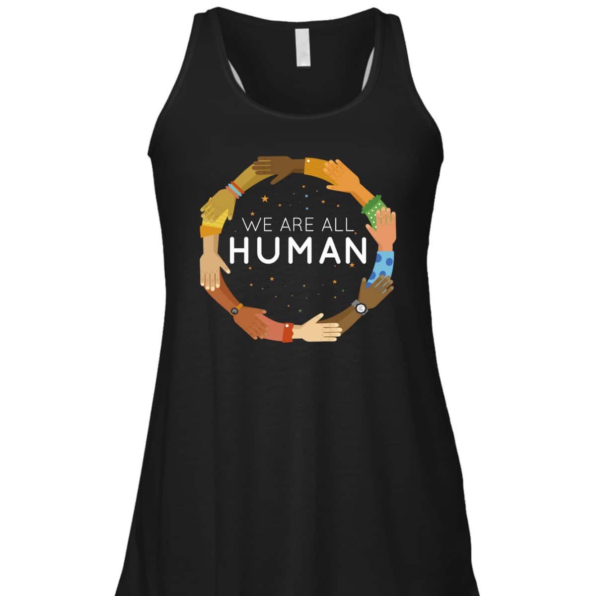 We Are All Human Racial Justice Human Equality Inclusion T-Shirt