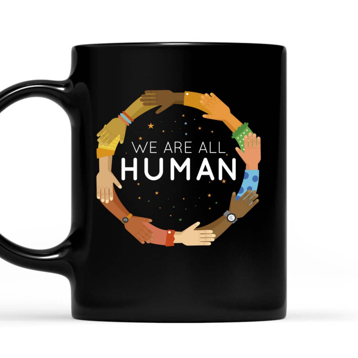 We Are All Human Racial Justice Human Equality Inclusion T-Shirt