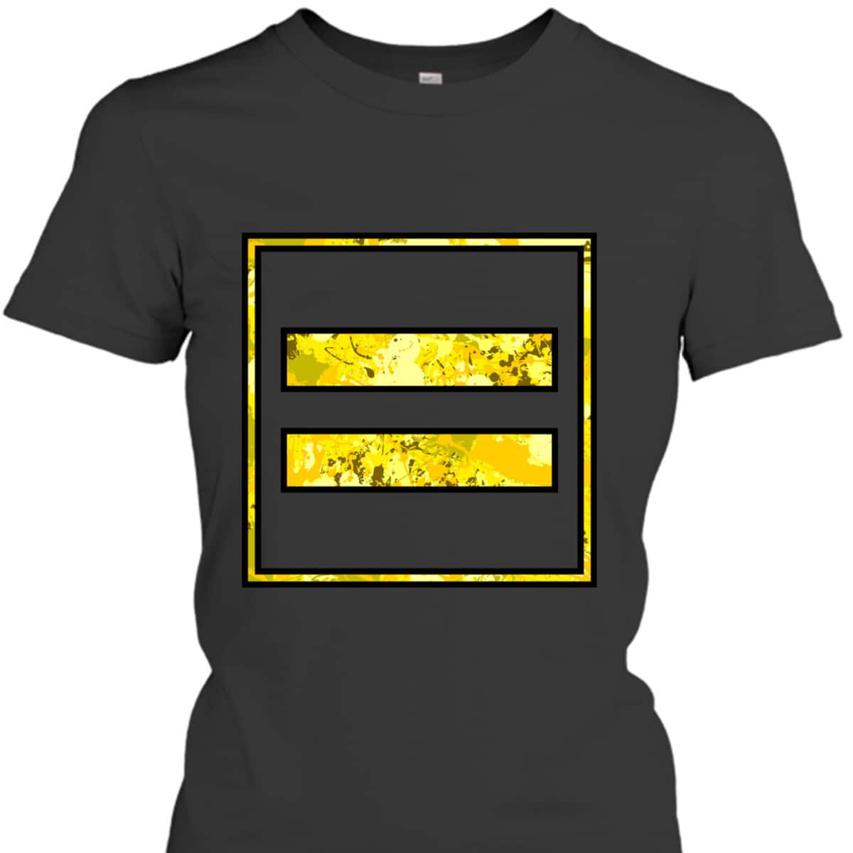 Equality Sign Human Rights Equal Support Graphic T-Shirt