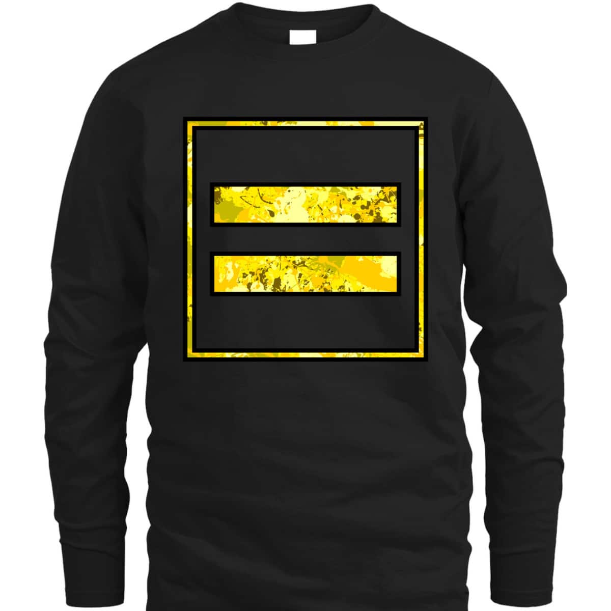 Equality Sign Human Rights Equal Support Graphic T-Shirt