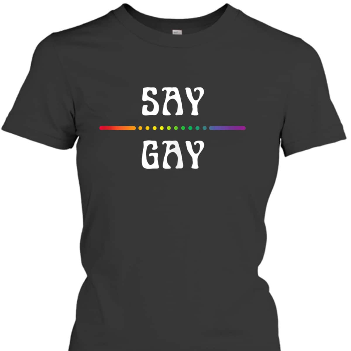 Say Gay LGBT LGBTQ Florida Equality For Gay Trans Lesbian T-Shirt