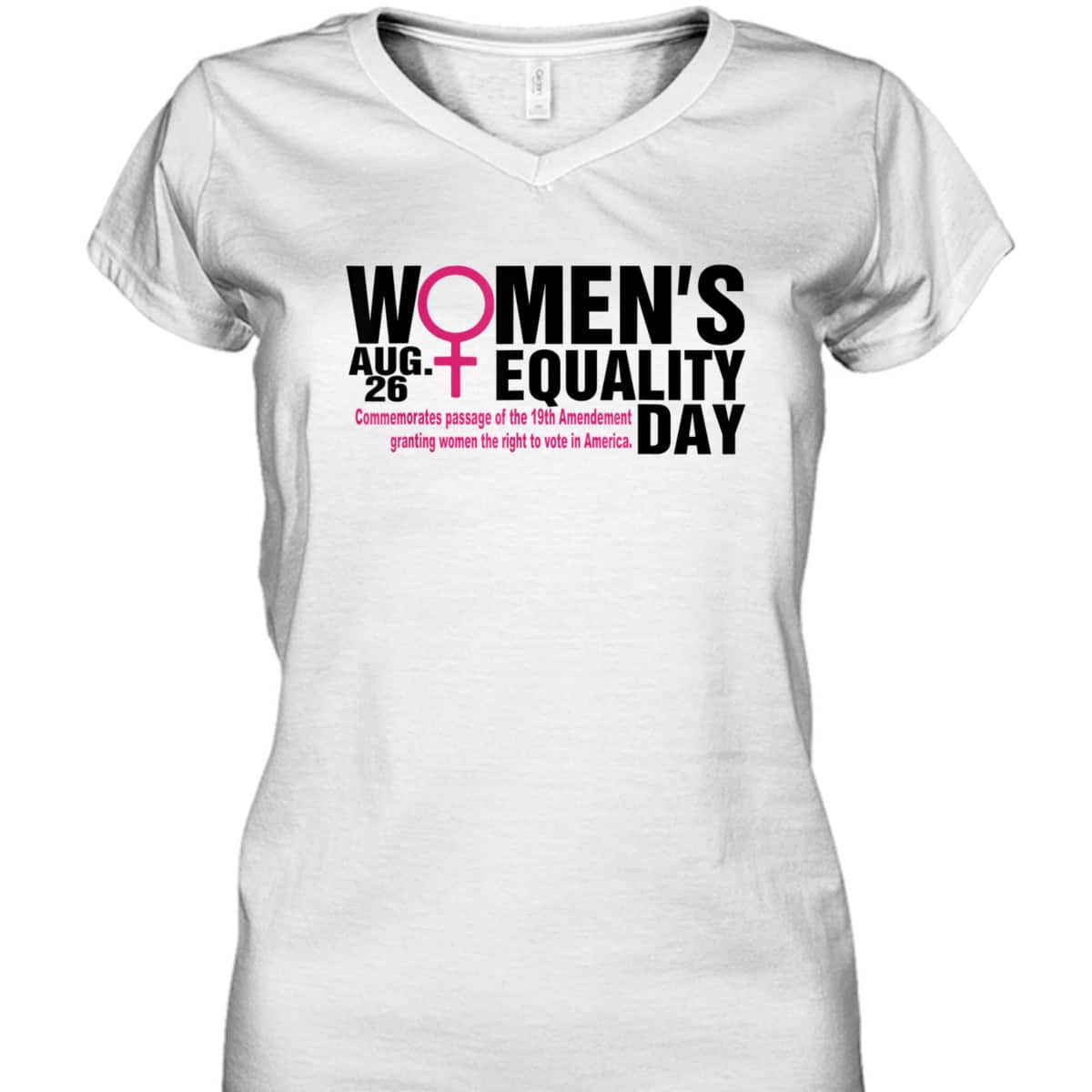 Womens August 26 - Equality Day T-Shirt