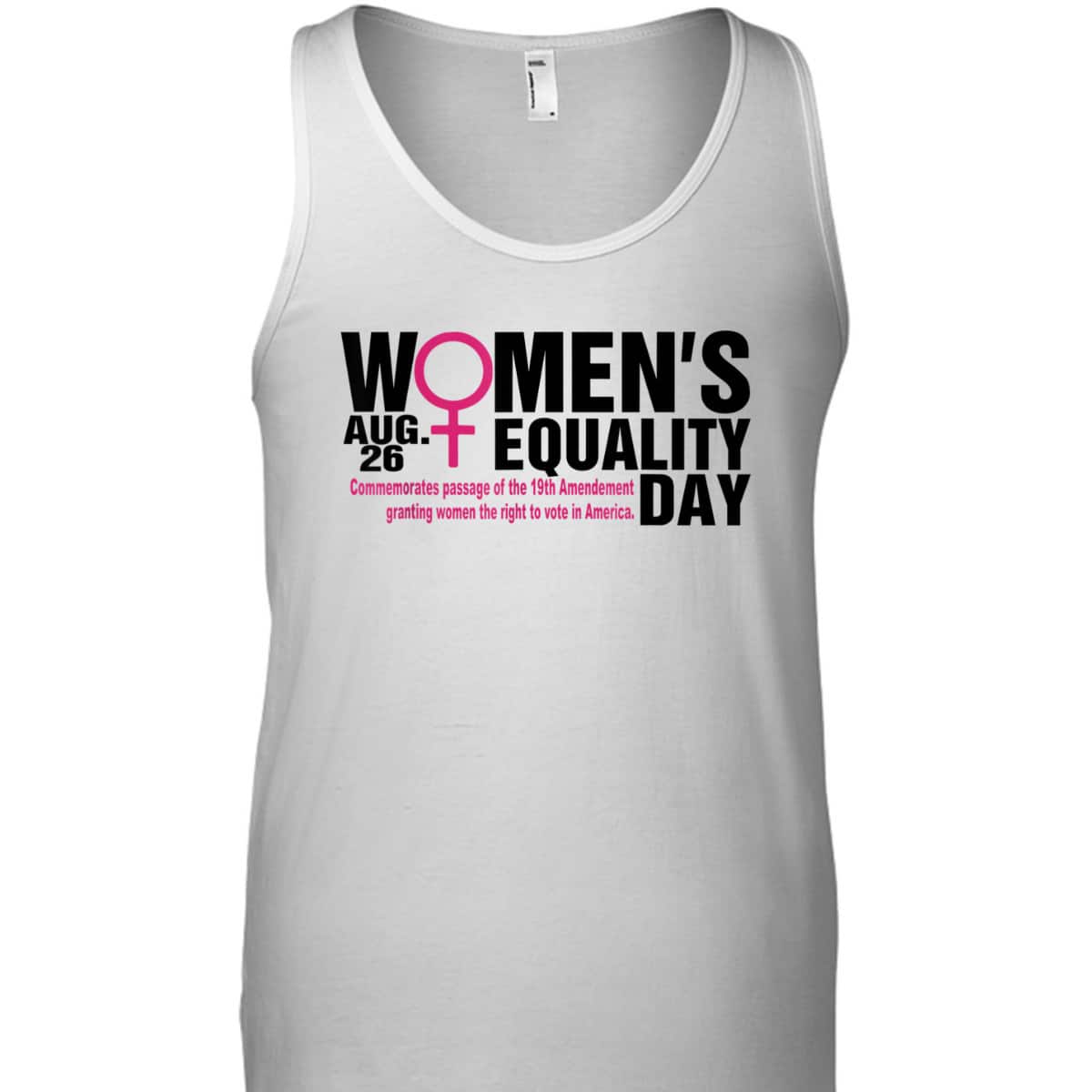 Womens August 26 - Equality Day T-Shirt