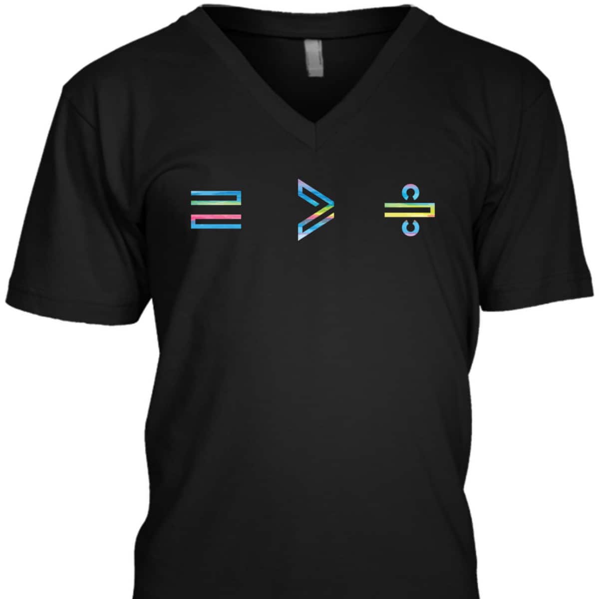 Equality Is Greater Than Division Math Symbol Social Justice T-Shirt Equality Is Greater Than Division Math Symbol Social Justice T-Shirt