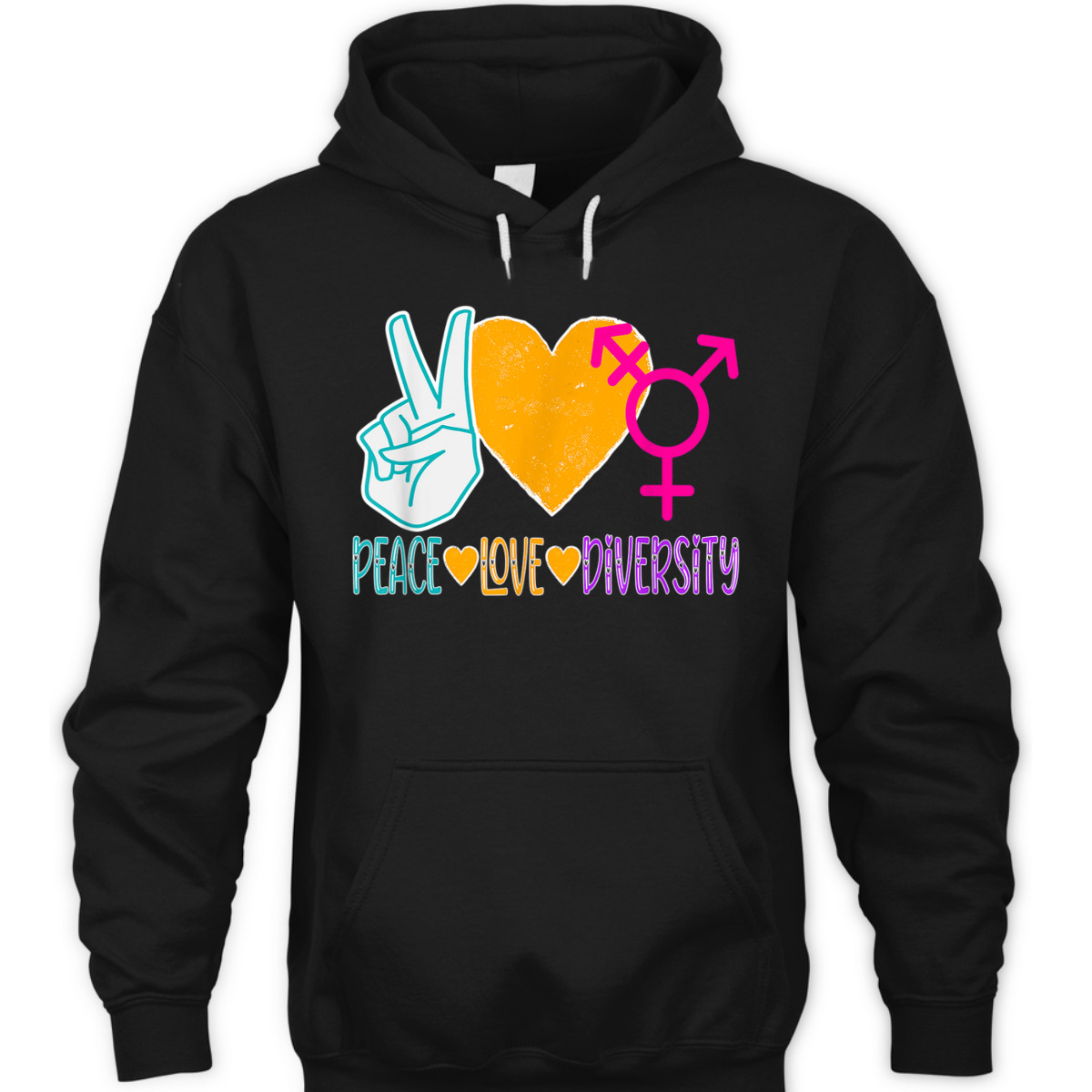 Peace Love Diversity To Celebrate Equality & Inclusion T-Shirt Peace Love Diversity To Celebrate Equality & Inclusion T-Shirt