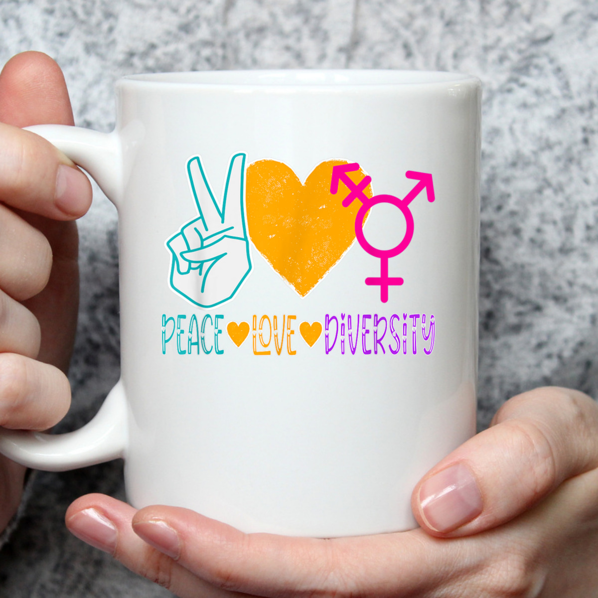 Peace Love Diversity To Celebrate Equality & Inclusion T-Shirt Peace Love Diversity To Celebrate Equality & Inclusion T-Shirt