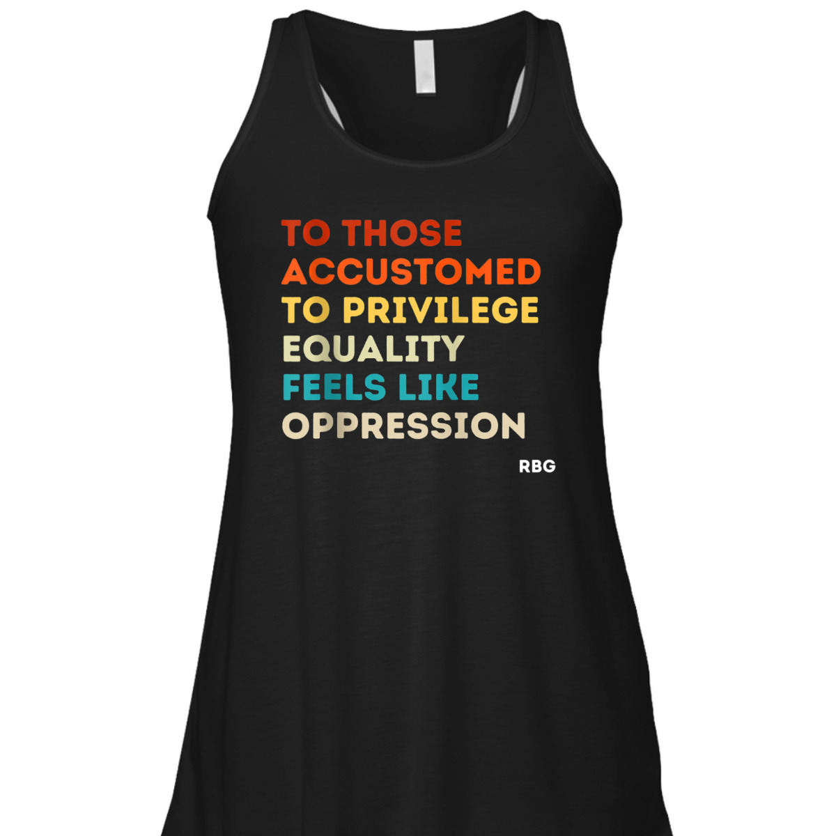 Those Accustomed Privilege Equality Feels Oppression RBG T-Shirt Those Accustomed Privilege Equality Feels Oppression RBG T-Shirt