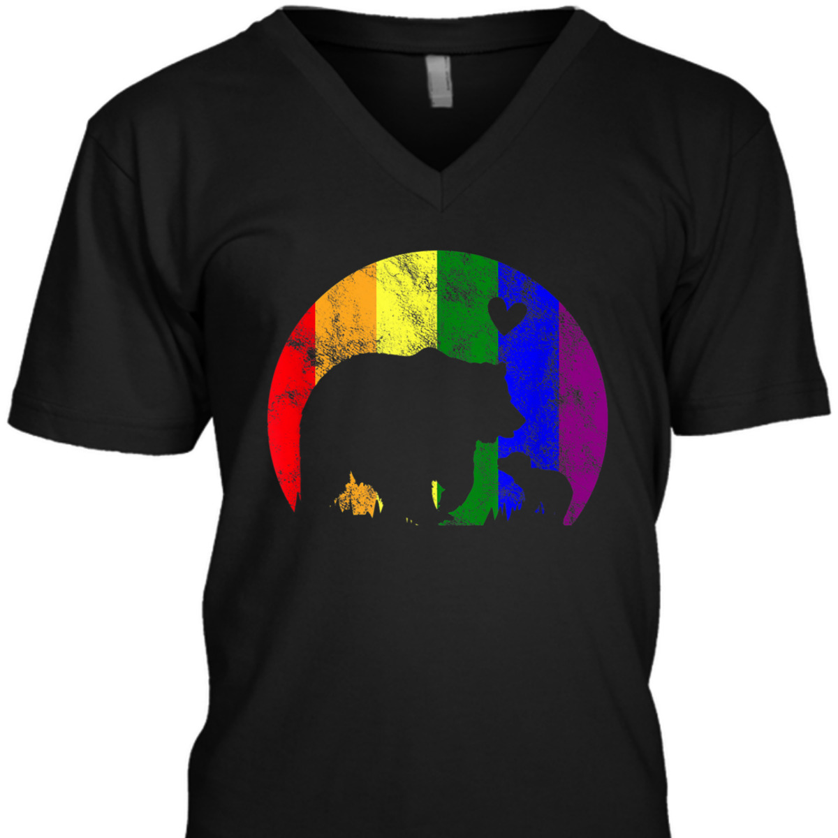 LGBT Mama Bear Gay Pride Rainbow Equality Support T-Shirt LGBT Mama Bear Gay Pride Rainbow Equality Support T-Shirt