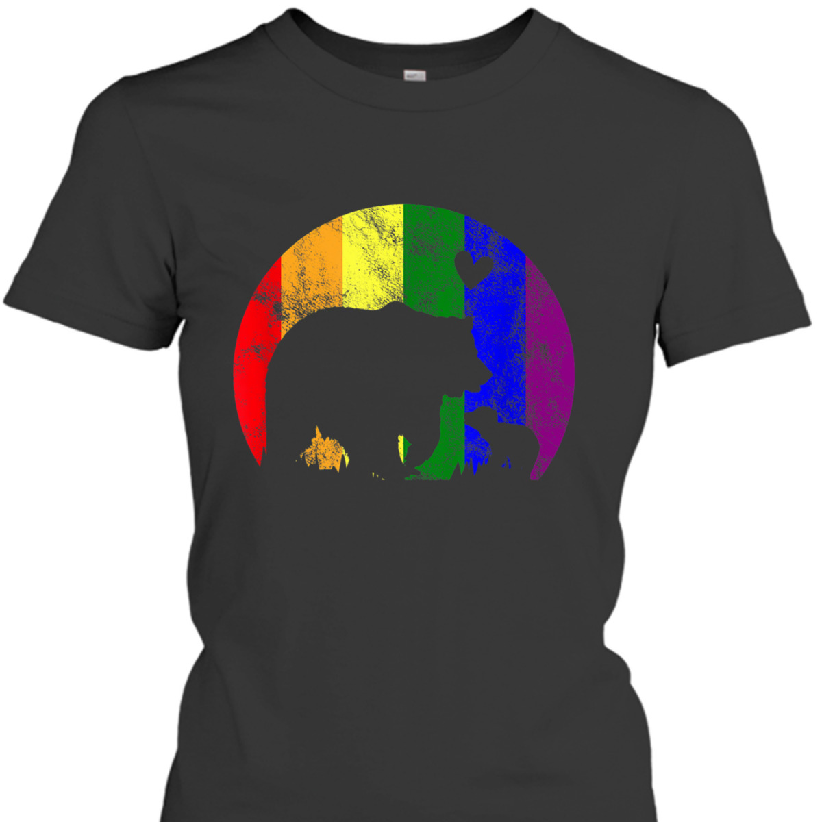 LGBT Mama Bear Gay Pride Rainbow Equality Support T-Shirt LGBT Mama Bear Gay Pride Rainbow Equality Support T-Shirt