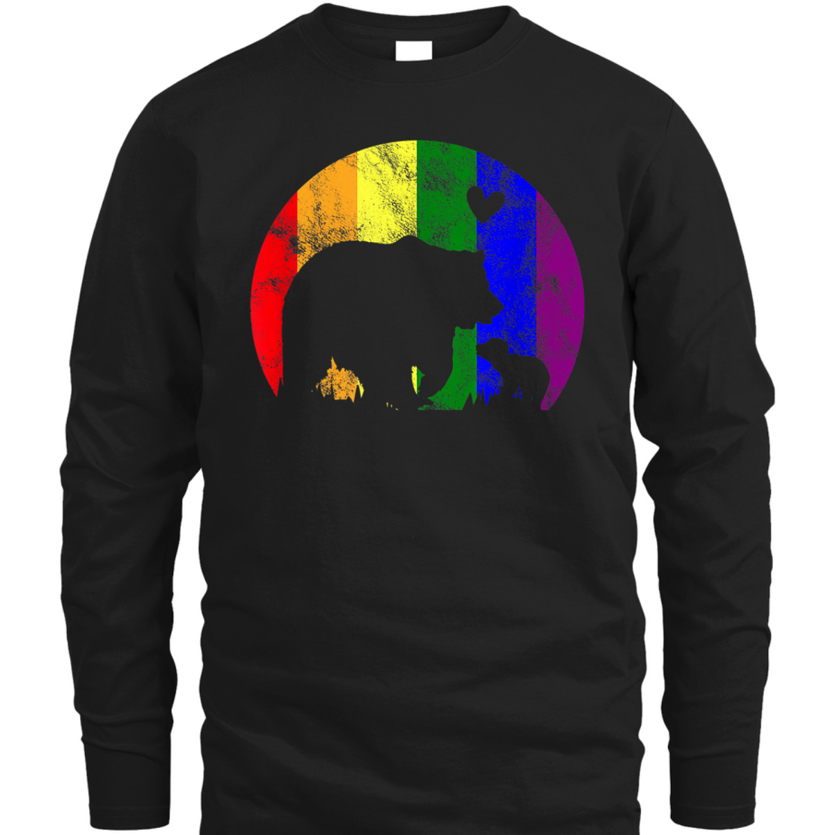 LGBT Mama Bear Gay Pride Rainbow Equality Support T-Shirt