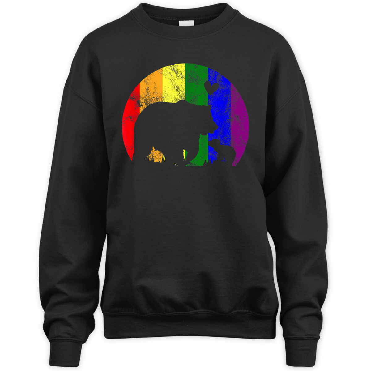 LGBT Mama Bear Gay Pride Rainbow Equality Support T-Shirt