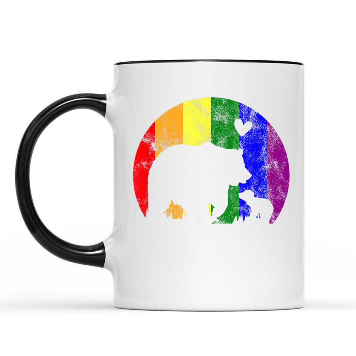 LGBT Mama Bear Gay Pride Rainbow Equality Support T-Shirt LGBT Mama Bear Gay Pride Rainbow Equality Support T-Shirt