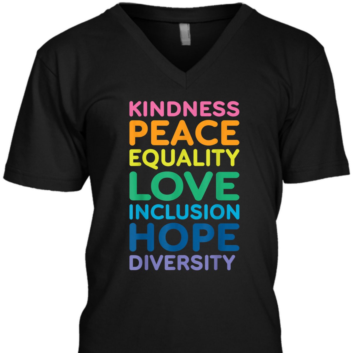 Peace Love Inclusion Equality Diversity Human Rights LGBTQ T-Shirt