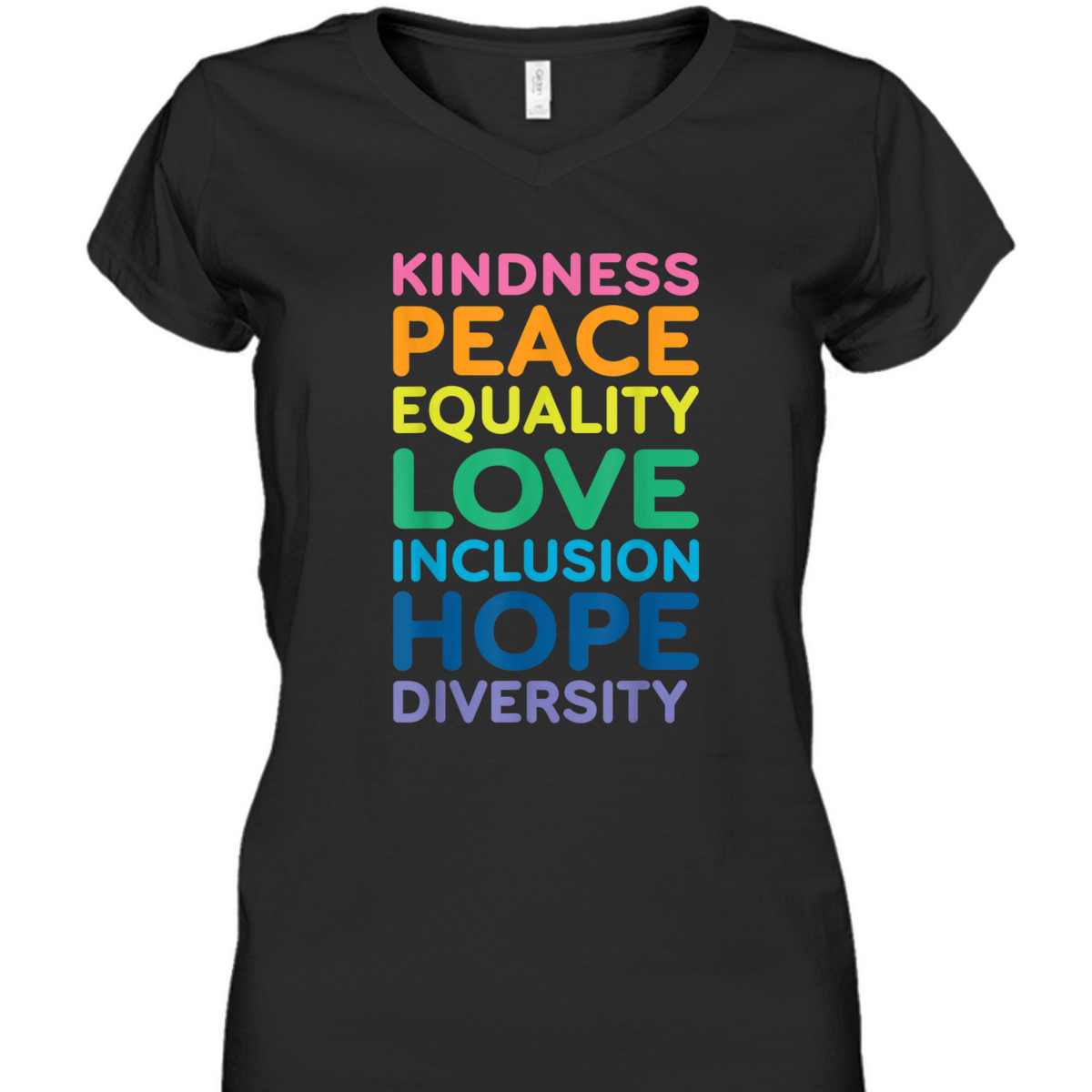 Peace Love Inclusion Equality Diversity Human Rights LGBTQ T-Shirt Peace Love Inclusion Equality Diversity Human Rights LGBTQ T-Shirt