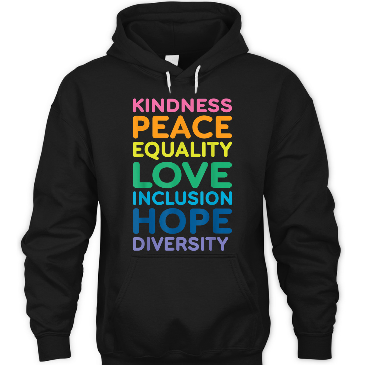Peace Love Inclusion Equality Diversity Human Rights LGBTQ T-Shirt Peace Love Inclusion Equality Diversity Human Rights LGBTQ T-Shirt