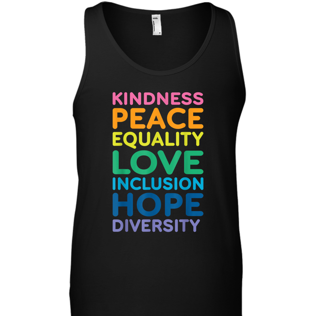 Peace Love Inclusion Equality Diversity Human Rights LGBTQ T-Shirt