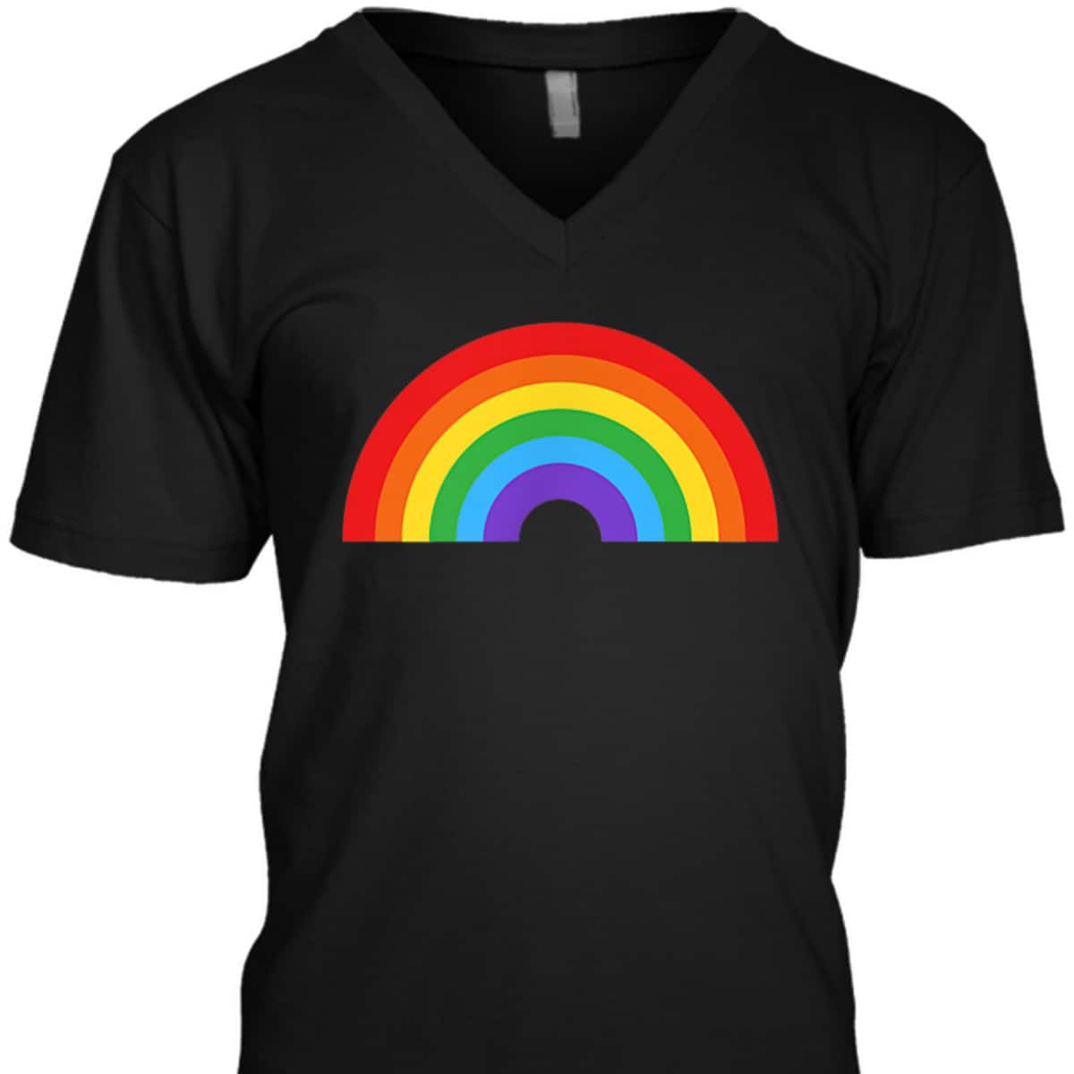 Pride Rainbow Flag LGBTQIA Equality Gay Lesbian Transgender T-Shirt